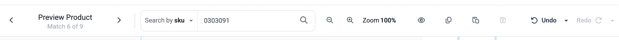 The Image Designer toolbar