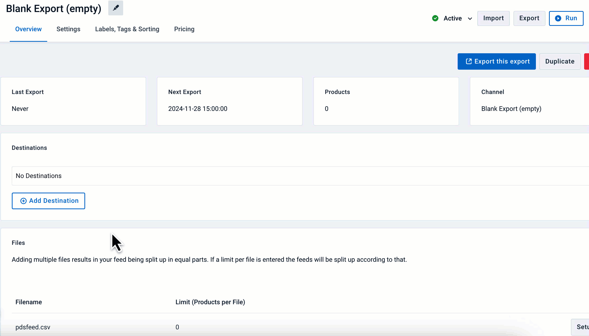 MS SharePoint destination