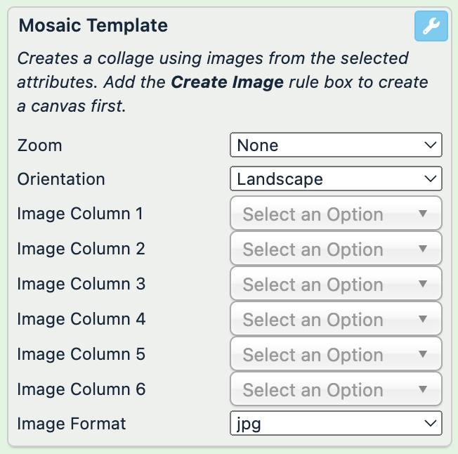 Mosaic Template