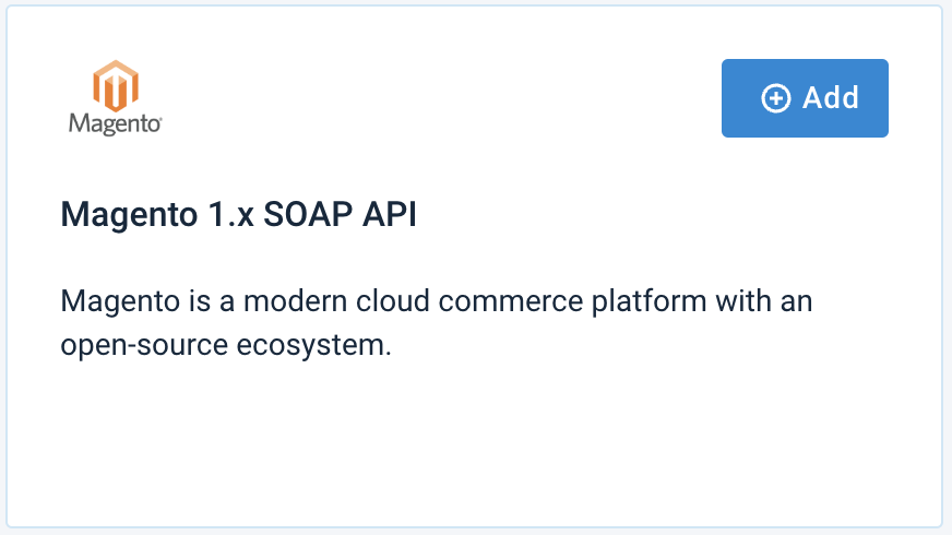 Magento 1.x SOAP API