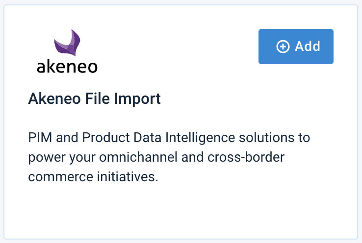 Akeneo File Import