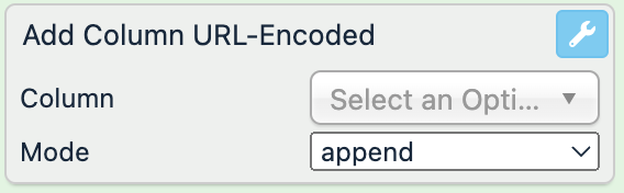 Add Column URL-Encoded
