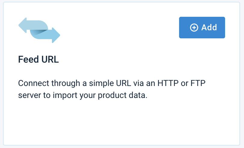 Feed URL data source