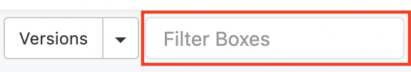 Filter rule boxes
