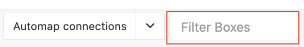 Filter rule boxes