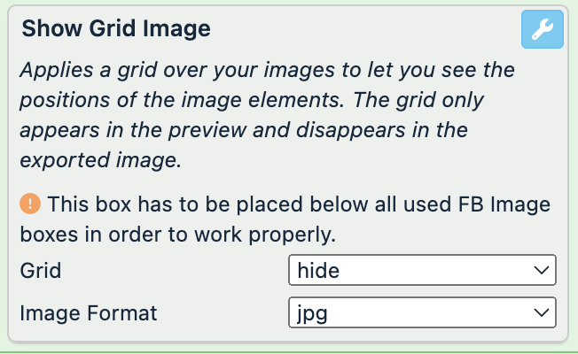 Show Grid Image