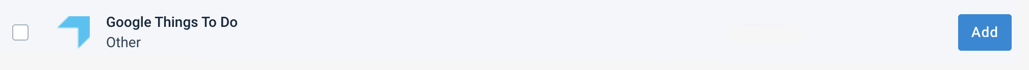 Google Things To Do export