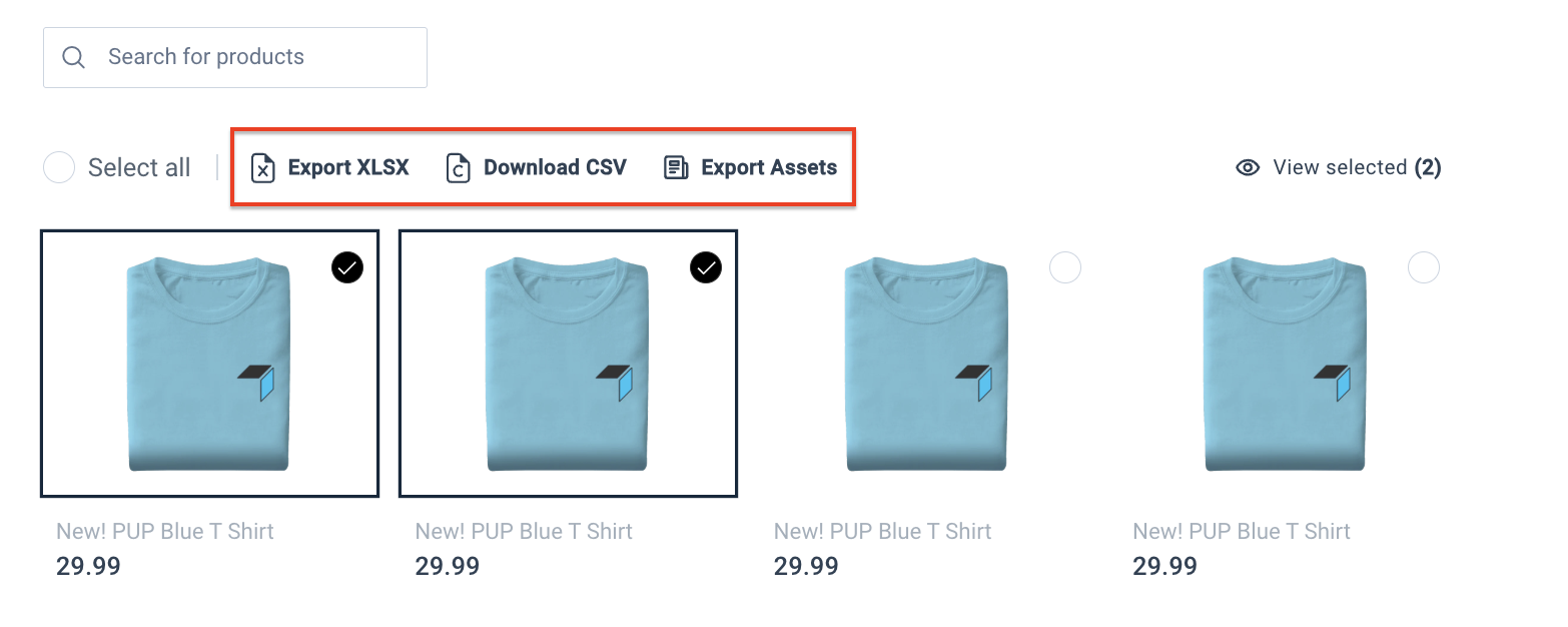 Download catalog