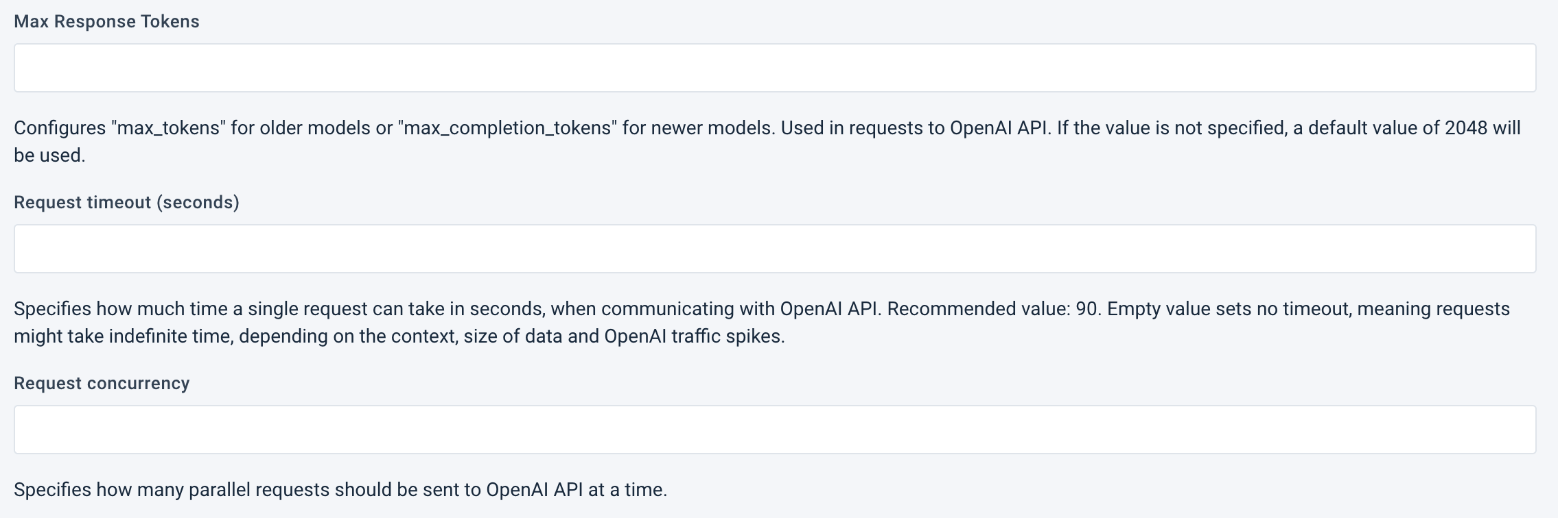 AI data services features