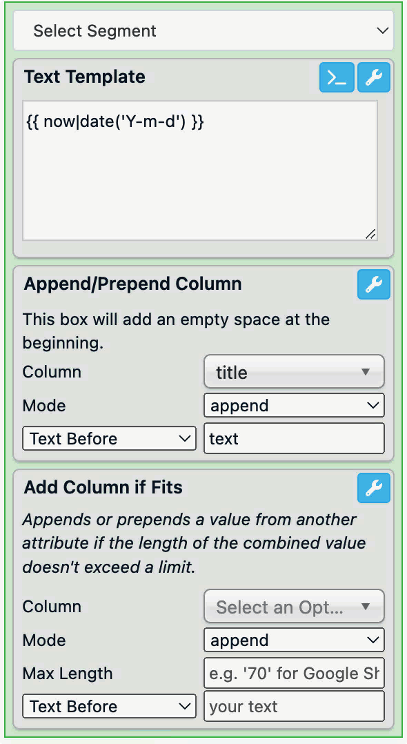 Change the order of rule boxes