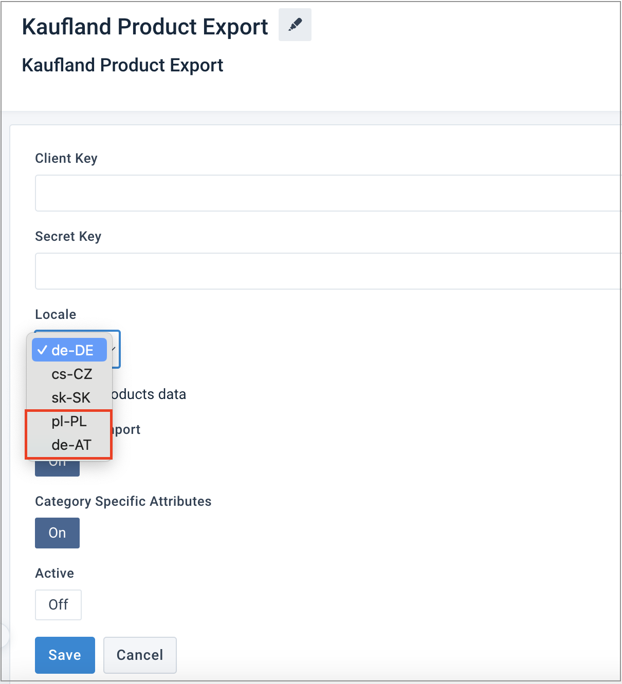 Kaufland for Poland and Austria