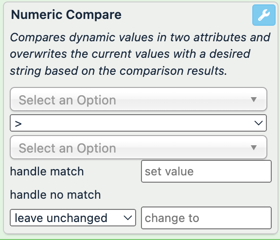 Numeric Compare