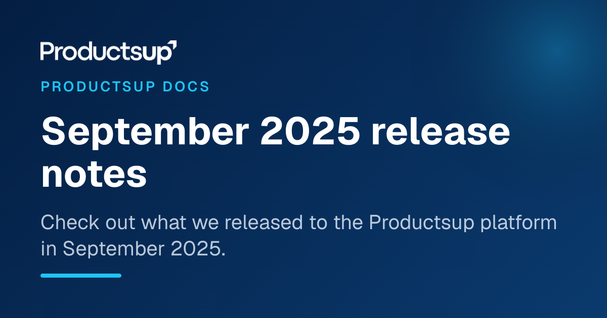 September 2025 release notes