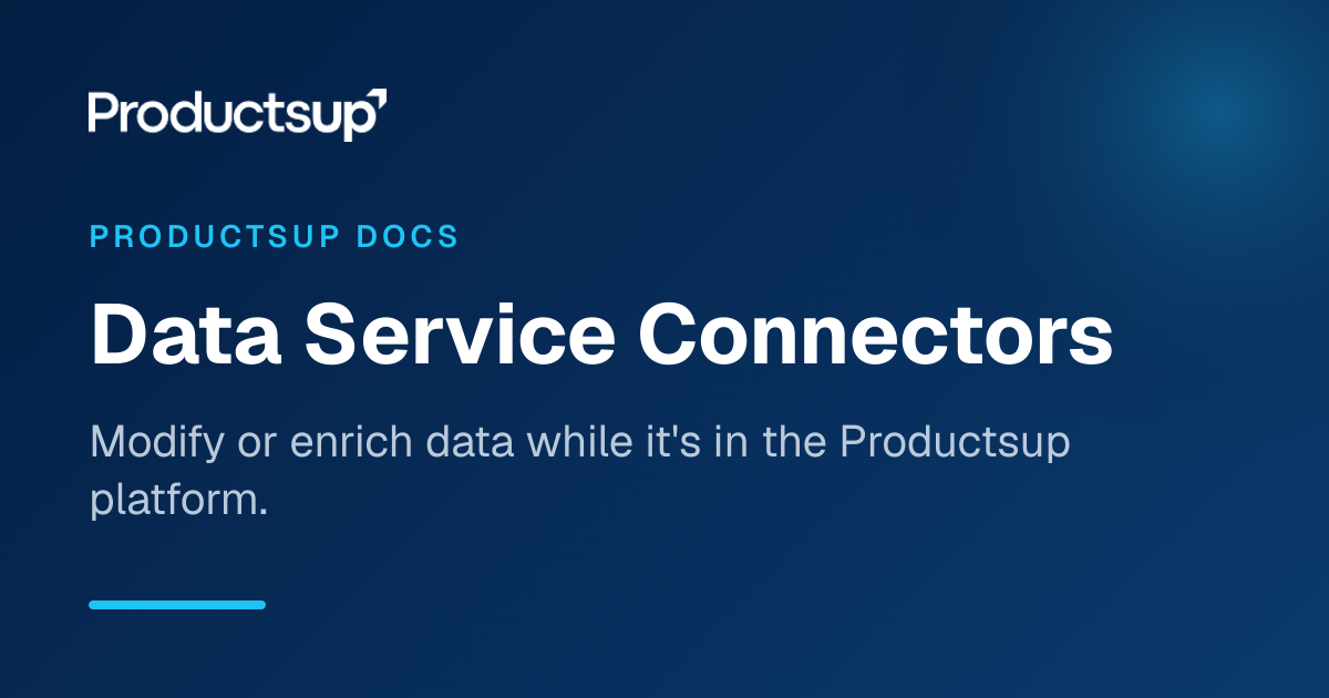 Data Service Connectors
