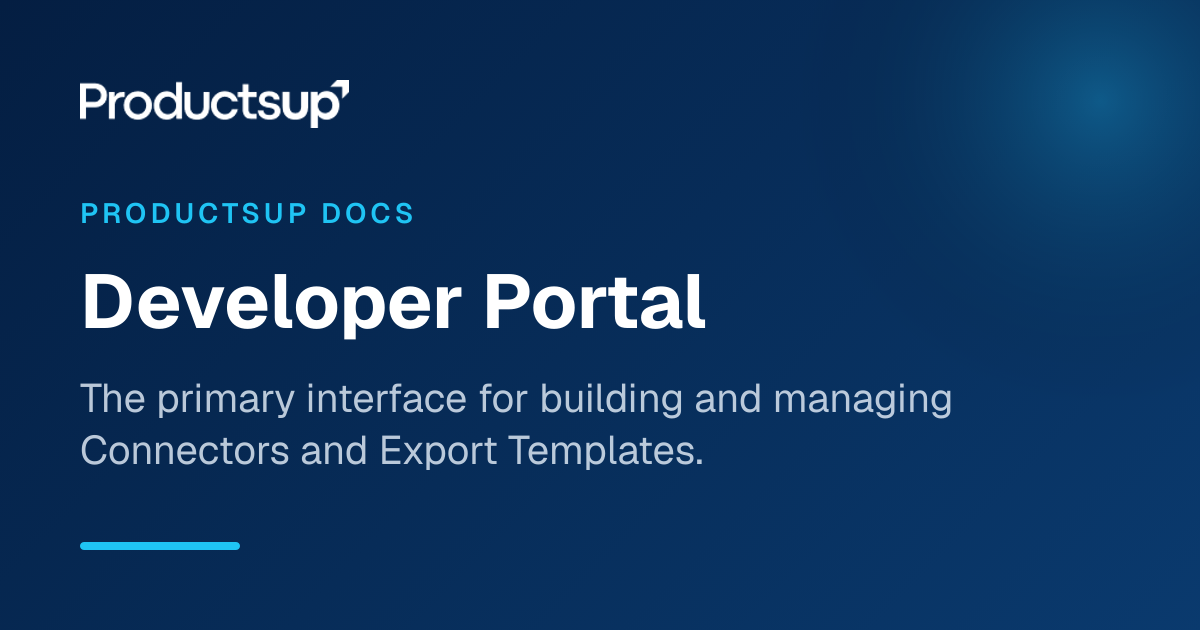 Developer Portal