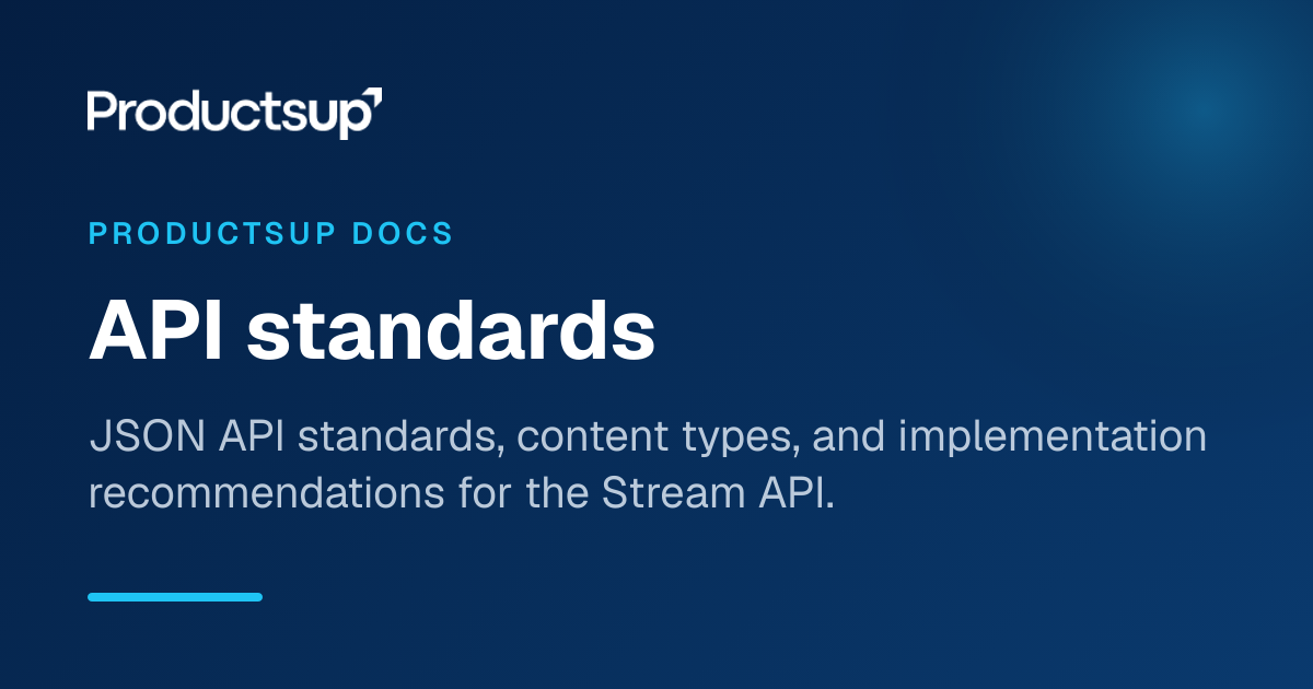 API Standards